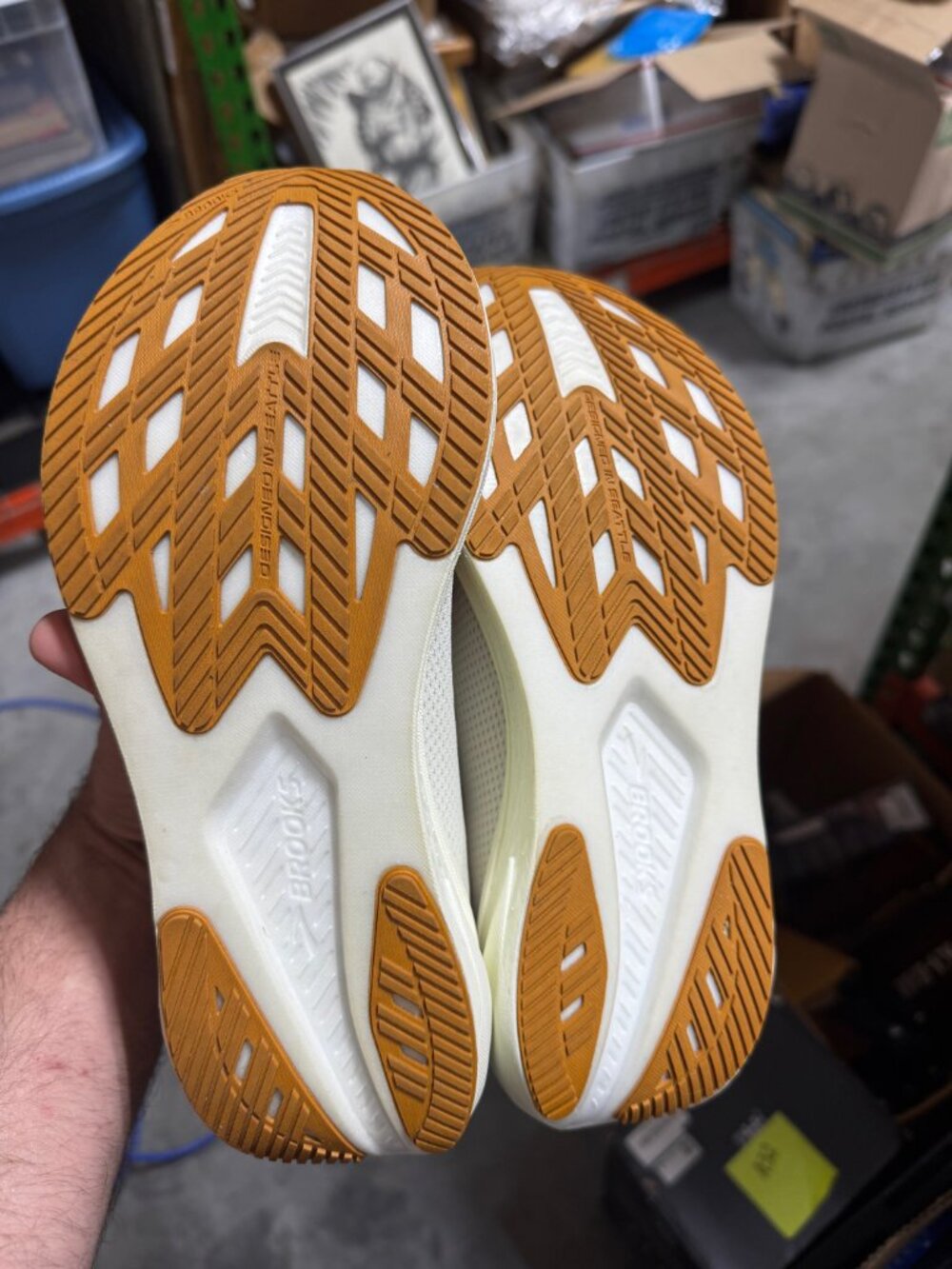 Brooks Hyperion 2 Athletic Shoes Lace-Up Low Top Onyx/Coconut Womens Size 9 - Picture 11 of 11